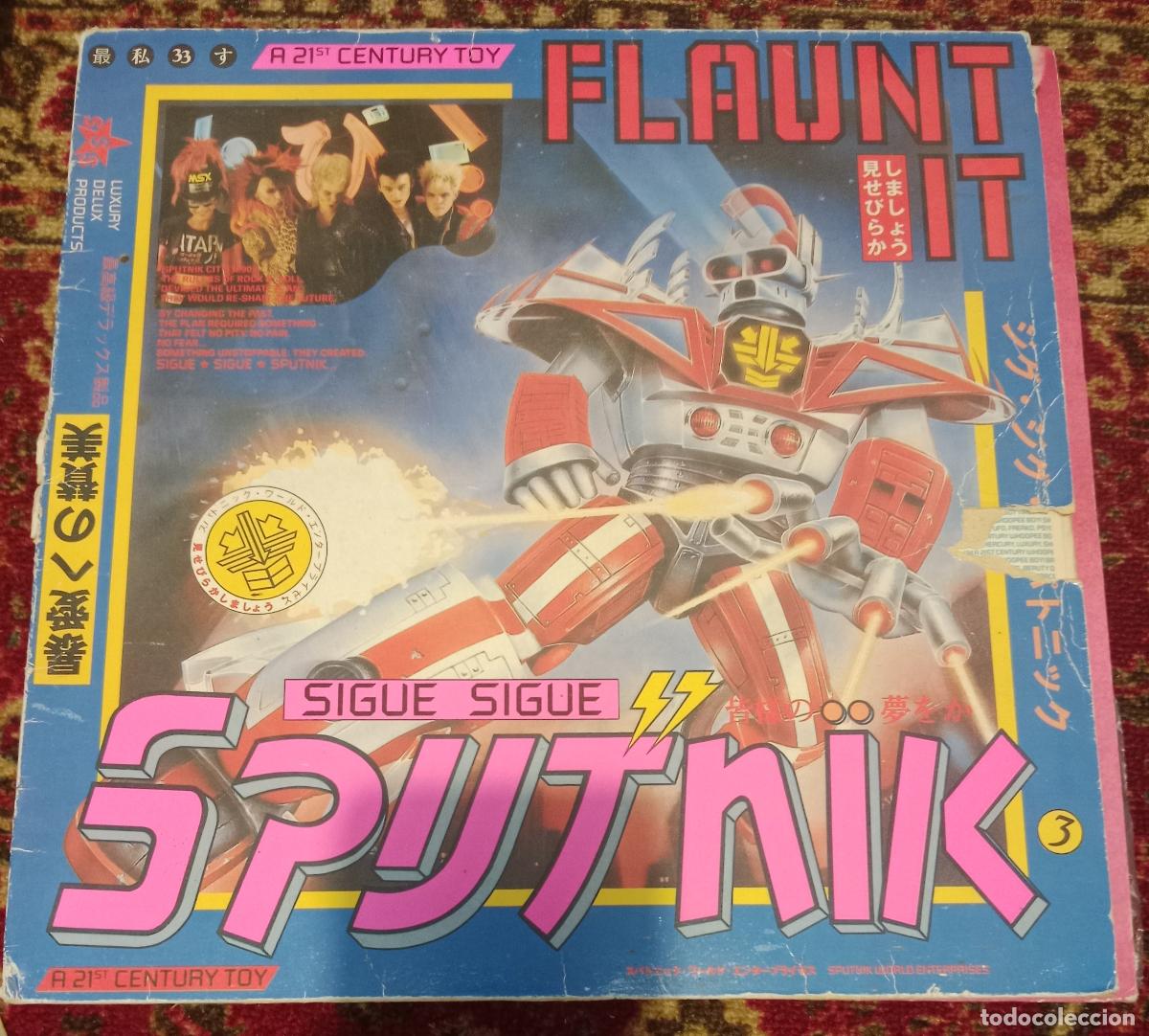 Discos de vinilo: Sigue Sigue Sputnik &ndash; Flaunt It Lp Espa&ntilde;a 1986