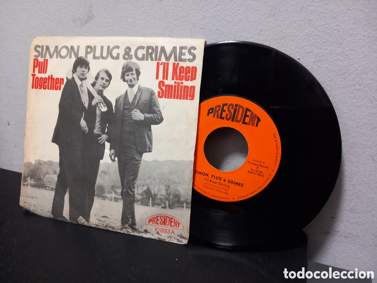 Discos de vinilo: ANTIGUO EP SIMON PLUG & GRIMES PULL TOGETHER ORIGINAL