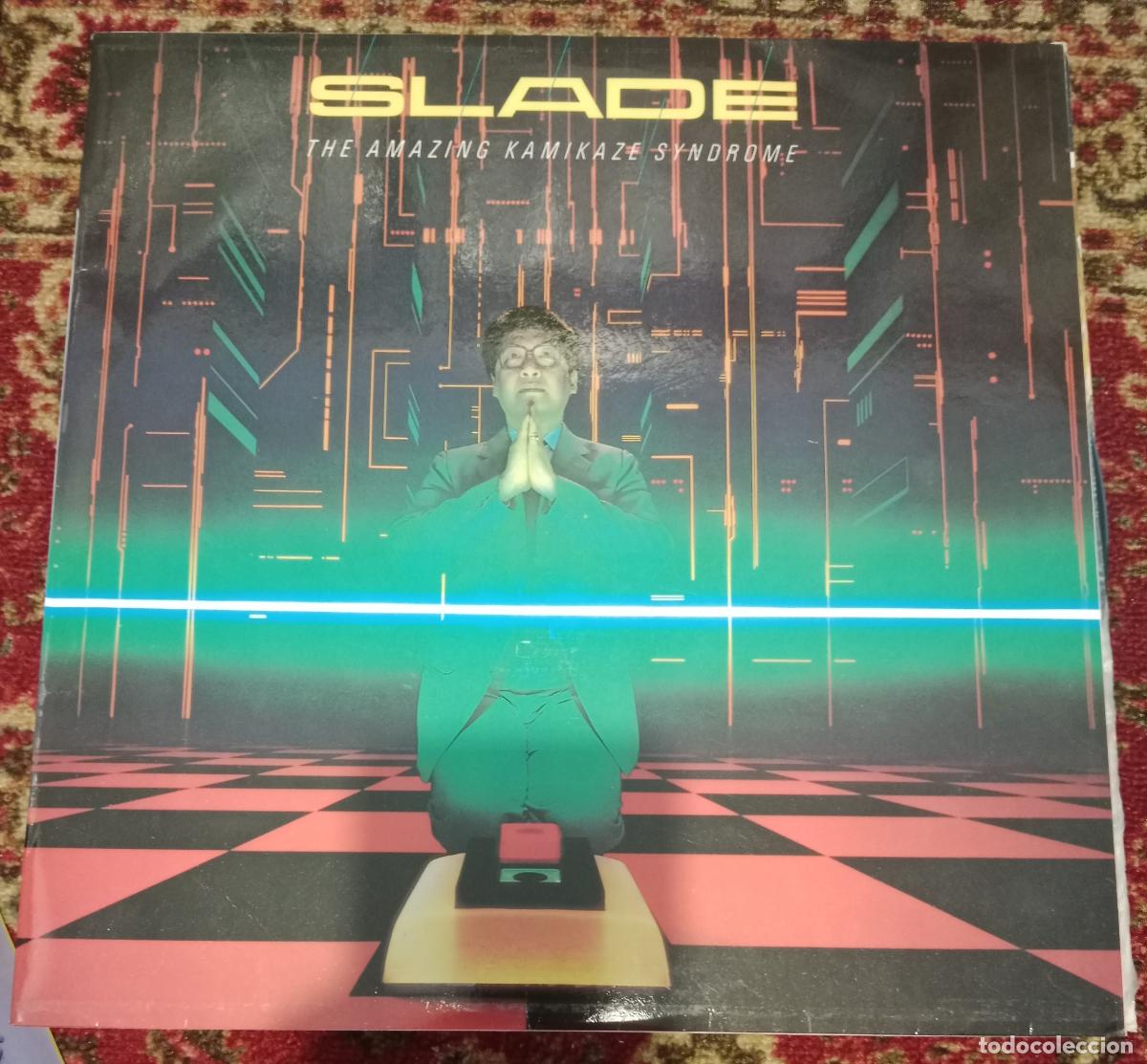 Discos de vinilo: Slade &ndash; The Amazing Kamikaze Syndrome Lp Espa&ntilde;a 1984
