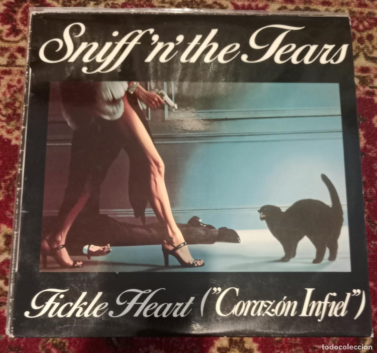Discos de vinilo: Sniff 'n' The Tears &ndash; Filcke Heart (&rdquo;Coraz&oacute;n Infiel&rdquo;) Lp 1978