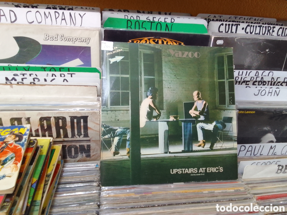 Discos de vinilo: Yazoo, upstairs at Eric,s