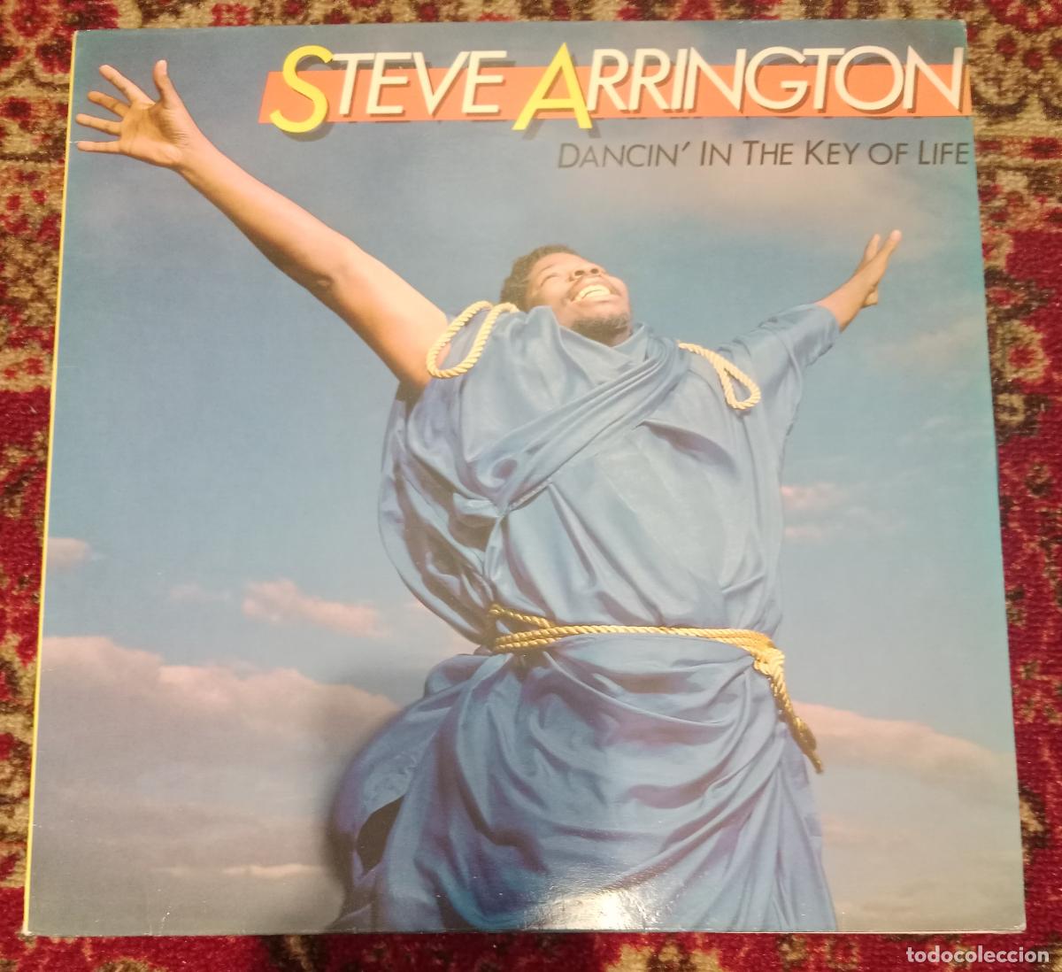 Discos de vinilo: Steve Arrington &ndash; Dancin' In The Key Of Life Lp 1985