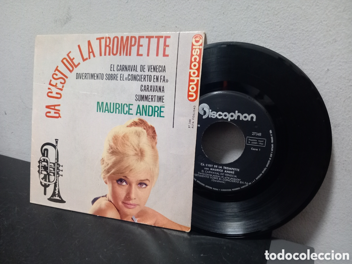 Discos de vinilo: ANTIGUO EO MAURICE ANDRE &Ccedil;A C'EST DE LA TROMPETTE ORIGINAL