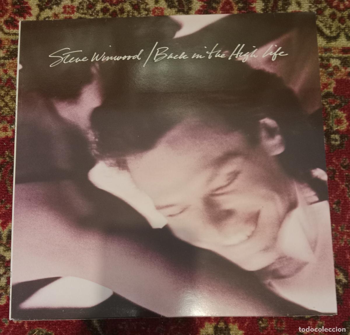 Discos de vinilo: Steve Winwood &ndash; Back In The High Life Lp Espa&ntilde;a 1986