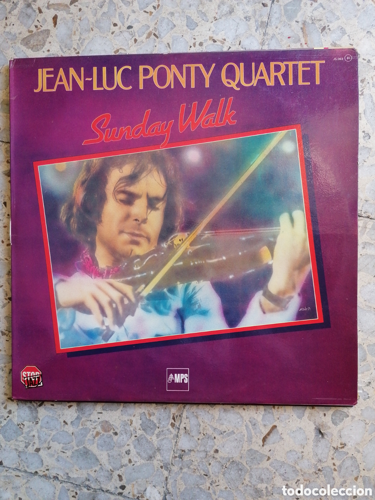 Discos de vinilo: LP JEAN LUC PONTY QUARTET SUNDAY WALK 1980 SPAIN