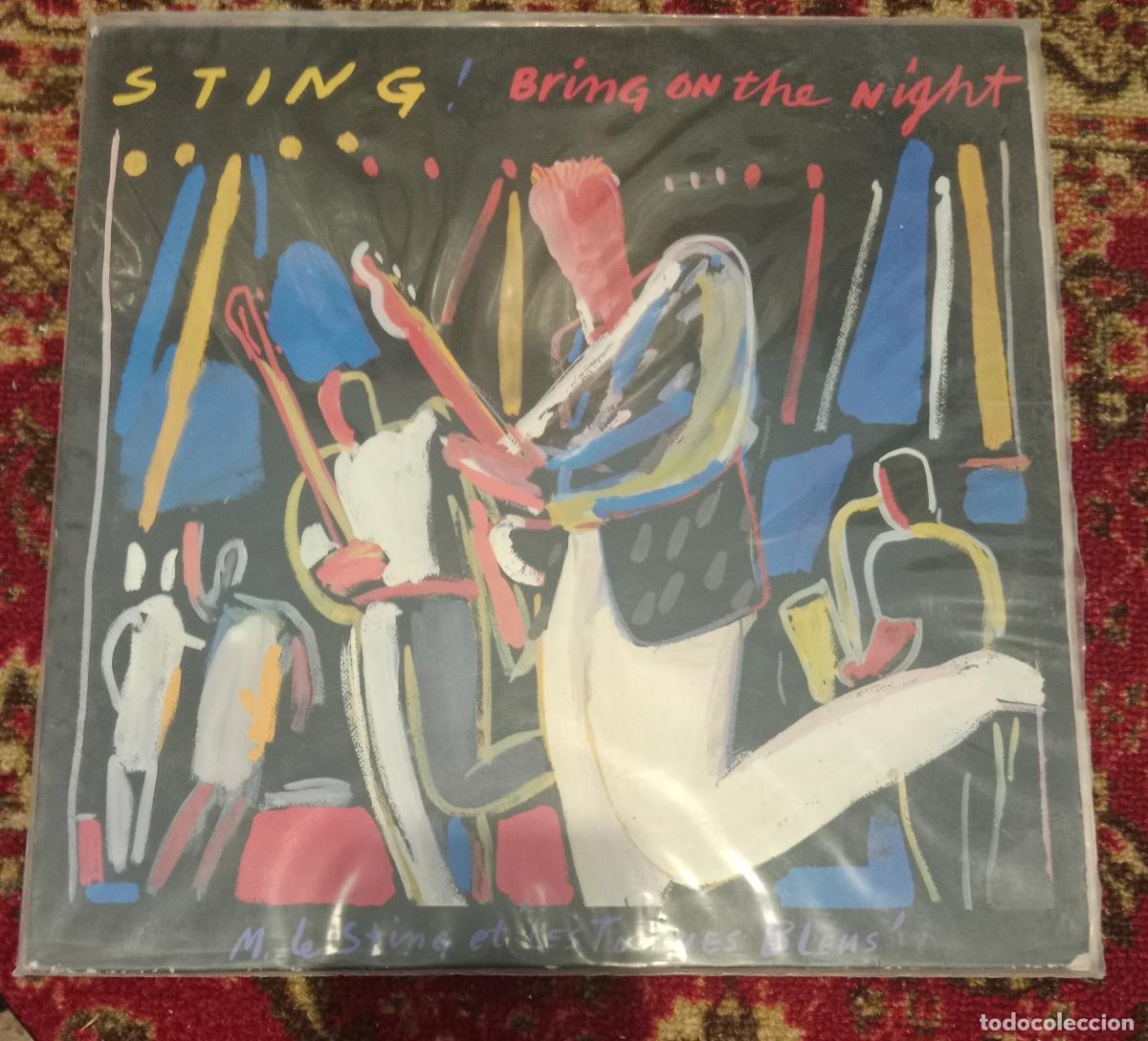 Discos de vinilo: Sting &ndash; Bring On The Night Doble Lp Espa&ntilde;a 1986