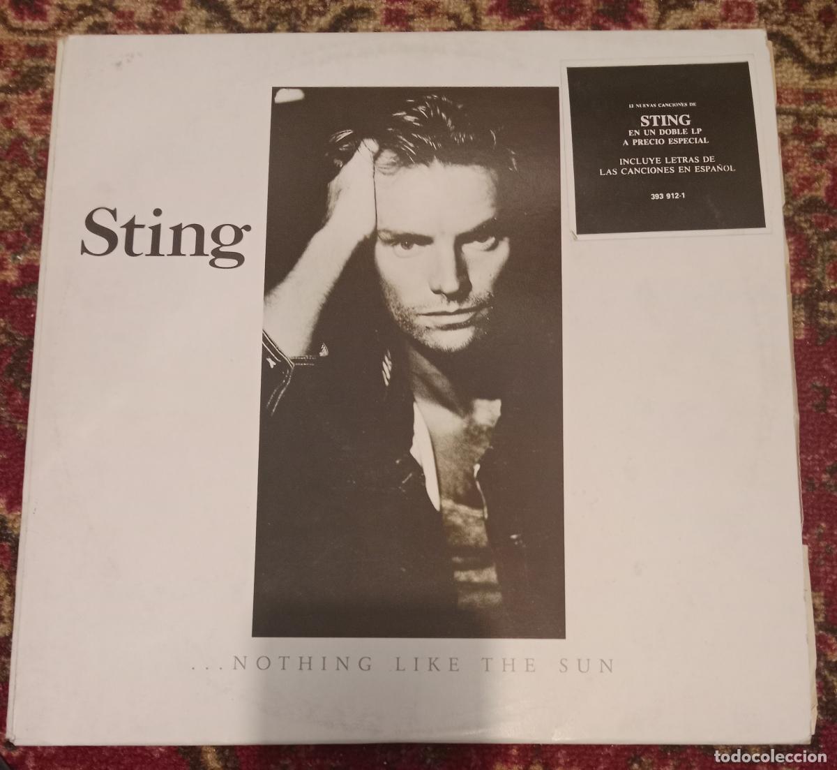 Discos de vinilo: Sting &ndash; ...Nothing Like The Sun Doble Lp Espa&ntilde;a 1987