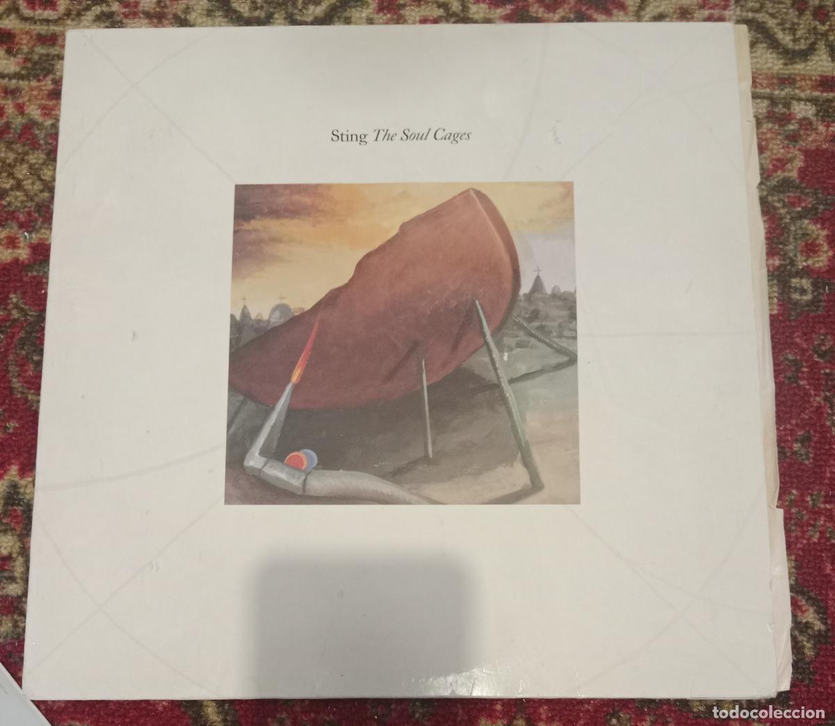 Discos de vinilo: Sting &ndash; The Soul Cages Lp Europa 1991