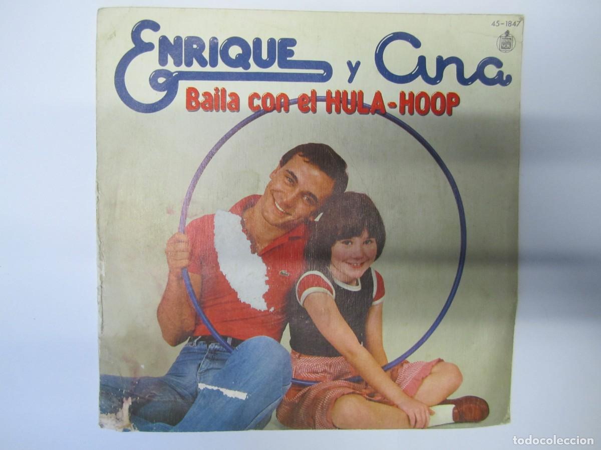 Discos de vinilo: disco vinilo single enrique y ana baila con el hula-hoop