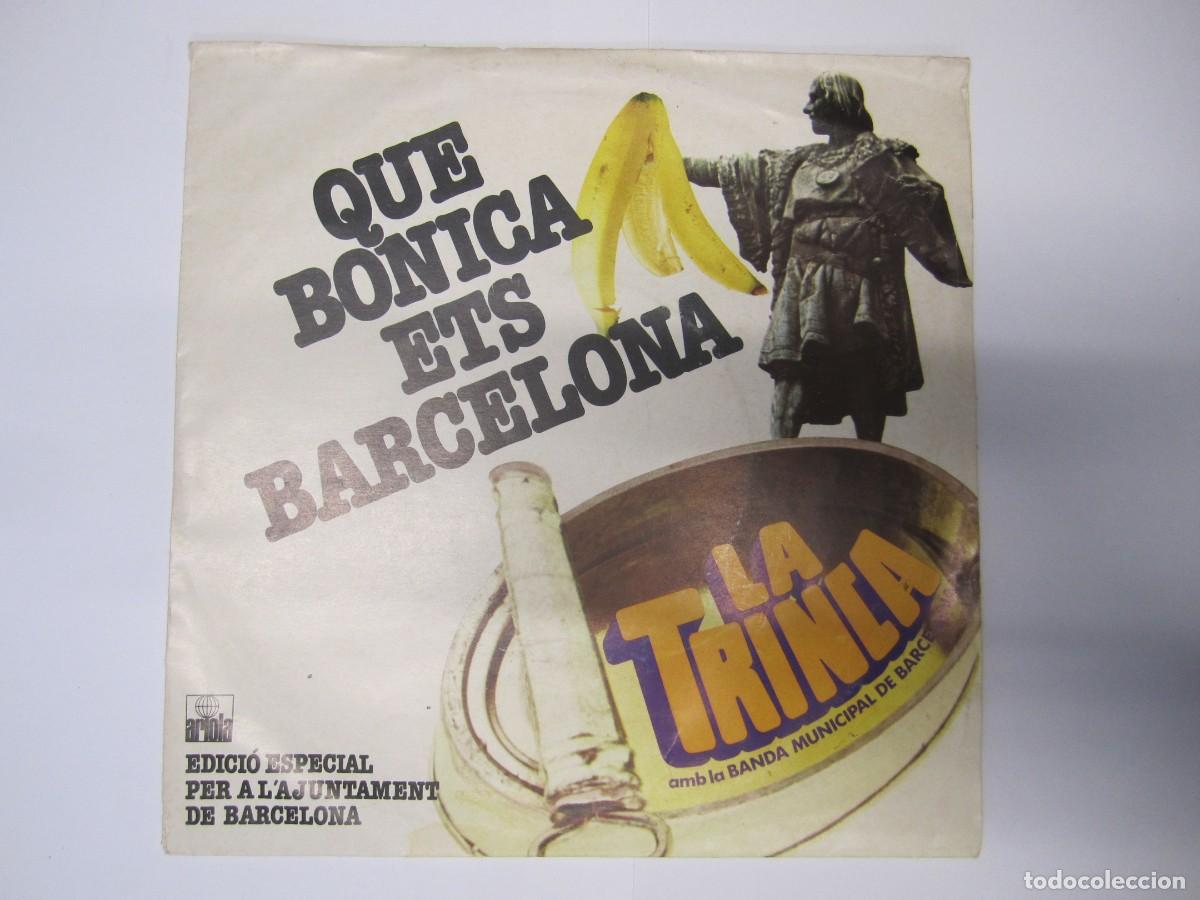 Disques de vinyle: disco vinilo single la trinca que bonica ets barcelona