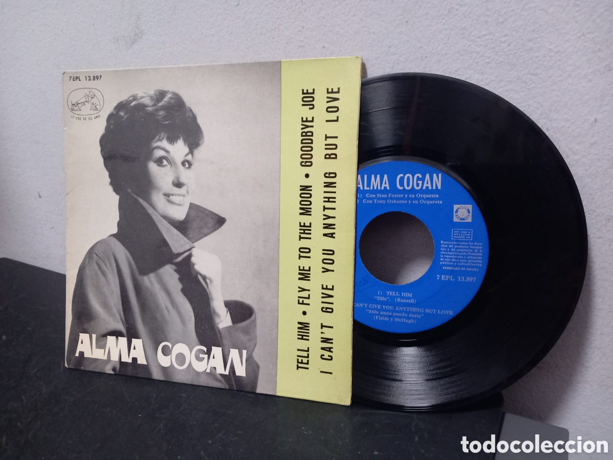 Discos de vinilo: ANTIGUO EP ALMA COGAN TELL HIM ORIGINAL