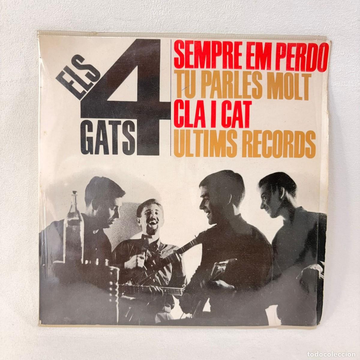 Discos de vinilo: EP ELS 4 GATS - SEMPRE EM PERDO - ESPA&Ntilde;A 1963