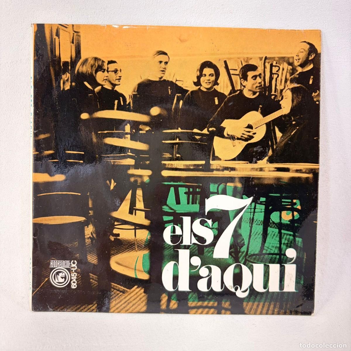 Discos de vinilo: EP ELS 7 D&acute;AQUI - NIT DE LLAMPECS