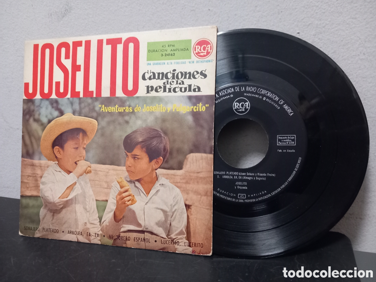 Discos de vinilo: ANTIGUO EP JOSELITO ORIGINAL