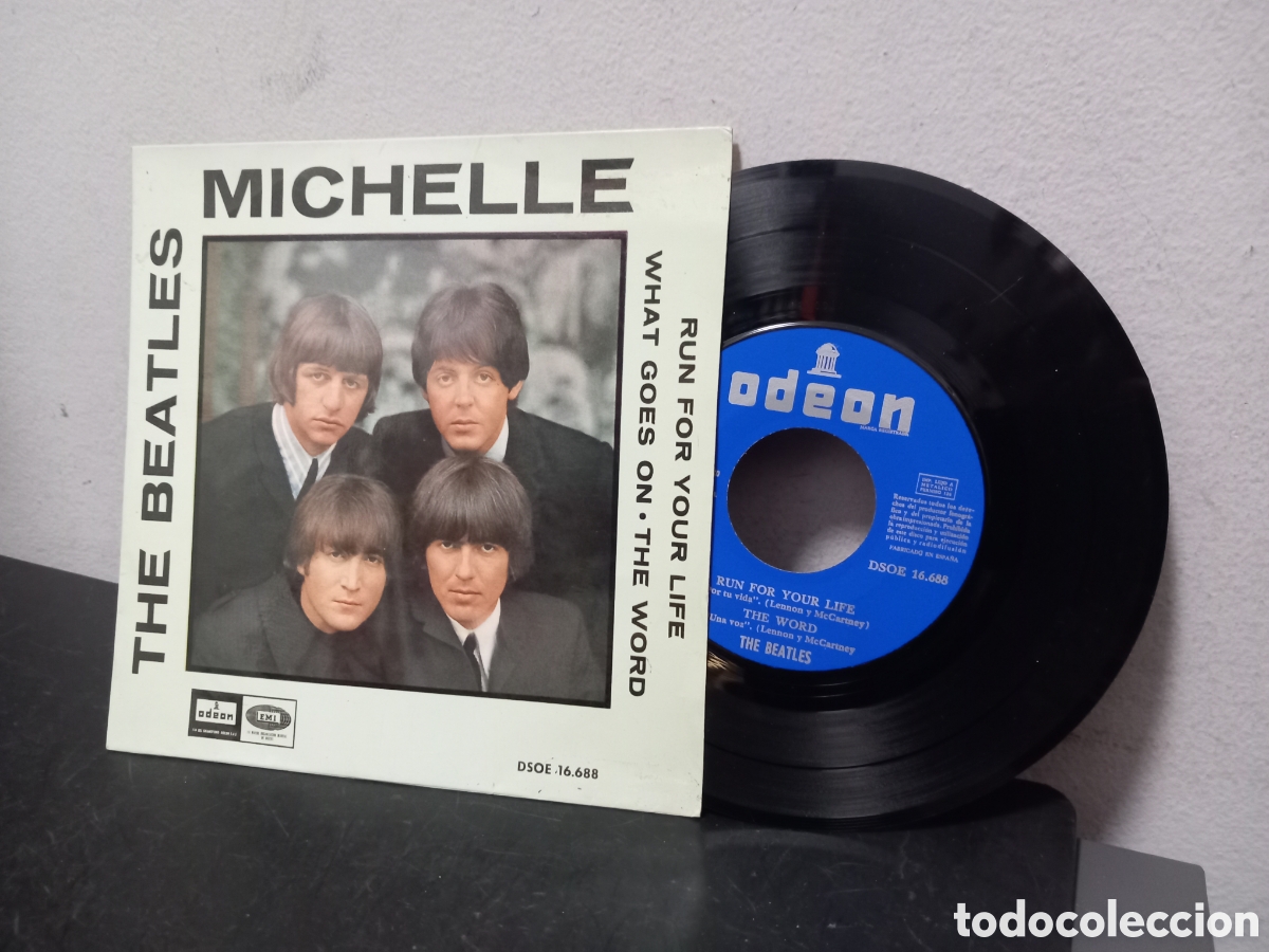 Discos de vinilo: ANTIGUO EP THE BEATLES MICHELLE ORIGINAL