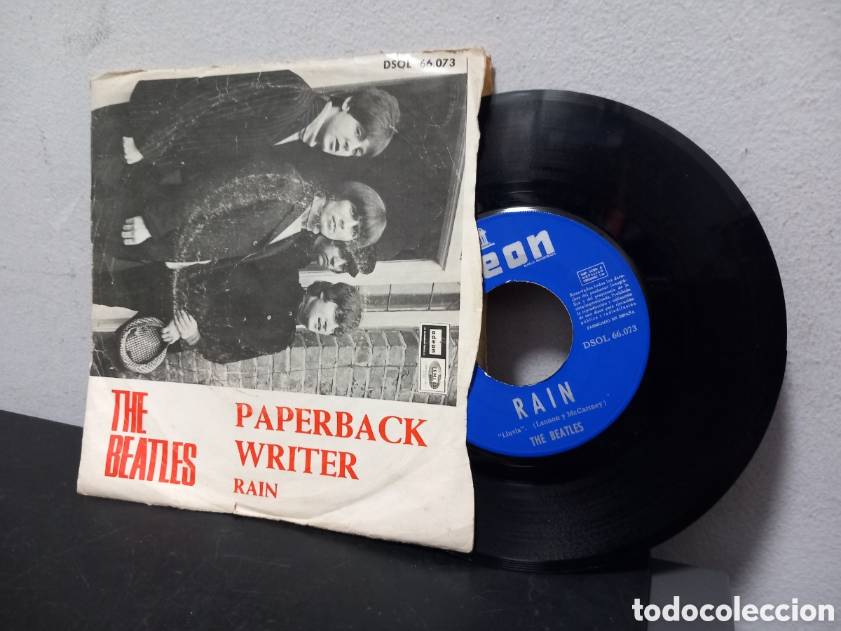 Discos de vinilo: ANTIGUO EP THE BEATLES RAIN ORIGINAL