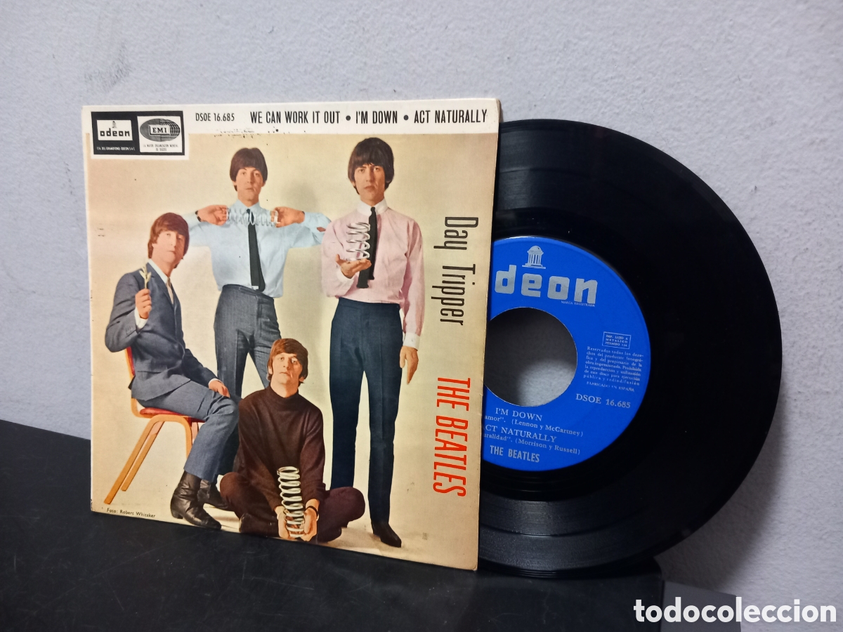 Discos de vinilo: ANTIGUO EP THE BEATLES DAY TRIPPER ORIGINAL