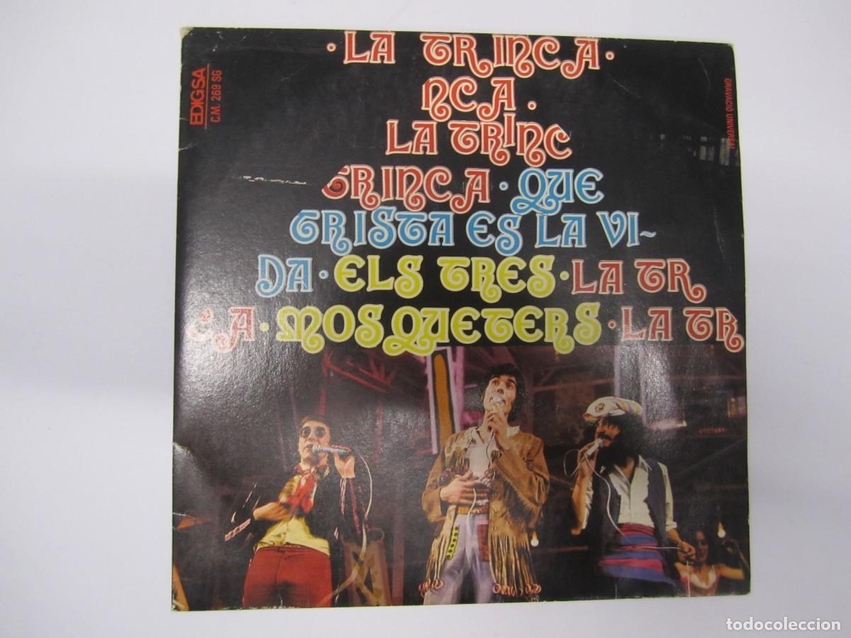 Vinyl-Schallplatten: disco vinilo single la trinca els tres mosqueters