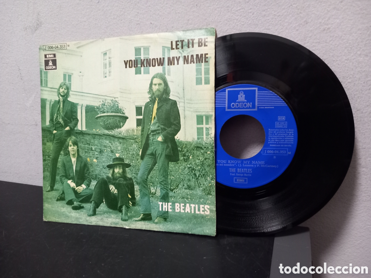 Discos de vinilo: ANTIGUO EP THE BEATLES LET IT BE ORIGINAL