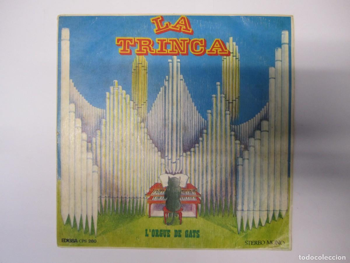 Discos de vinilo: disco vinilo single la trinca lorgue de gats - Foto 1