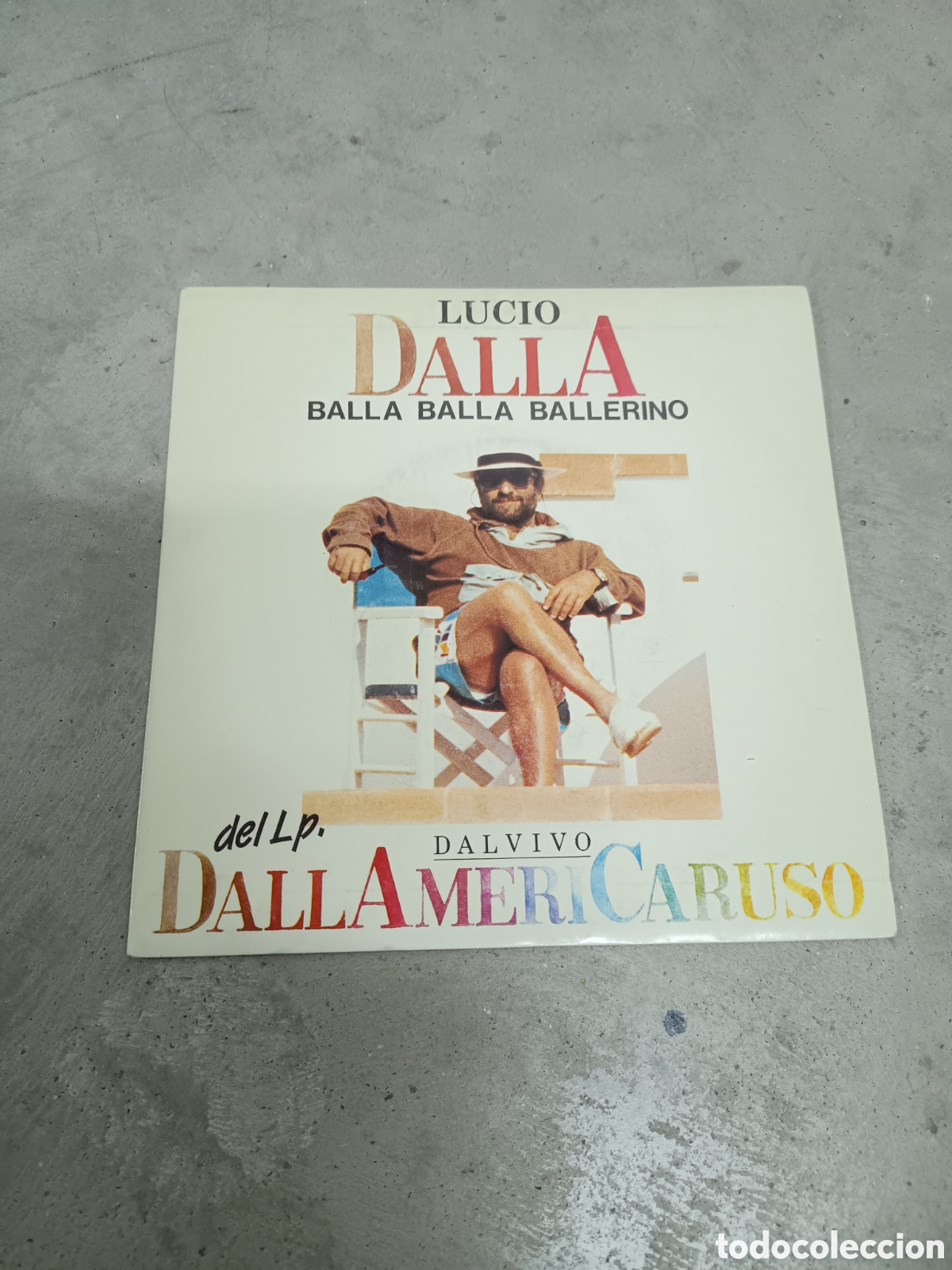 Discos de vinilo: LUCIO DALLA BALLA BALLA BALLERINO SINGLE SPAIN 1986 RCA