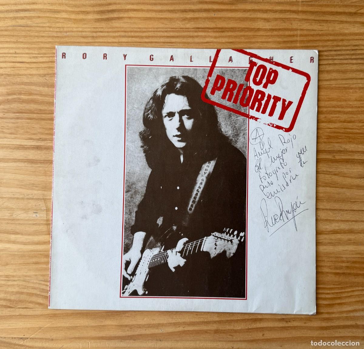 Disques de vinyle: Rory Gallagher - Top Priority. Spain 1979