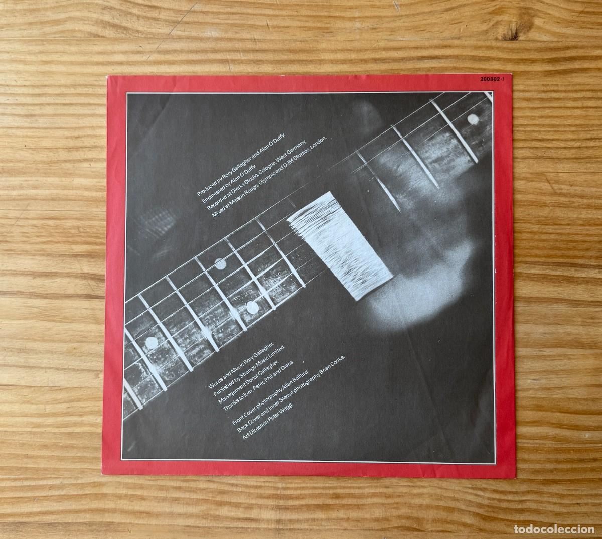 Discos de vinilo: Rory Gallagher - Top Priority. Spain 1979 - Foto 4