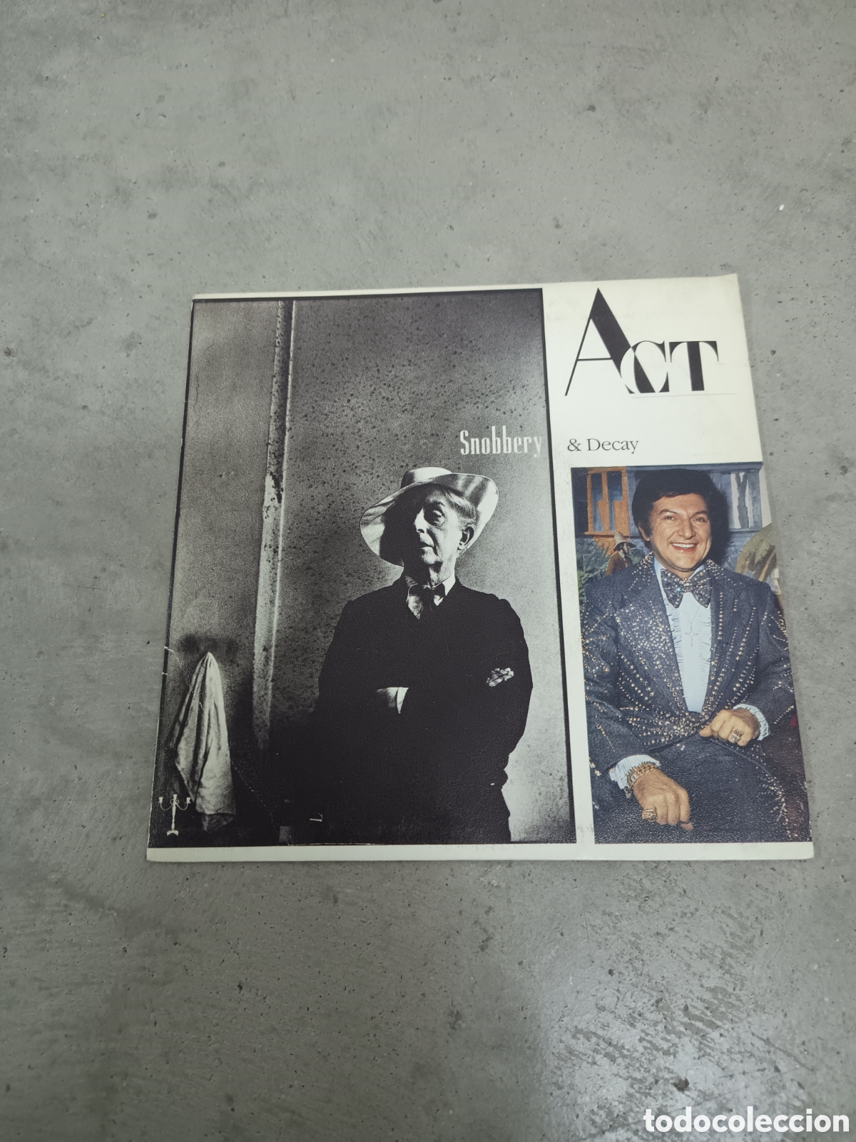 Discos de vinilo: ACT SNOBBERY & DECAY - DEATH Y LIFE - SINGLE ISLAND 1987