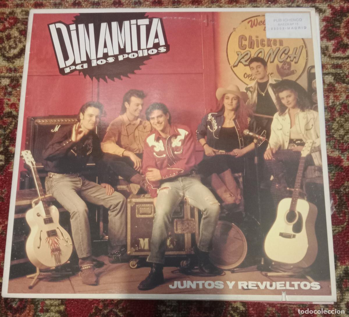 Discos de vinilo: Dinamita Pa Los Pollos &ndash; Juntos Y Revueltos Lp 1992