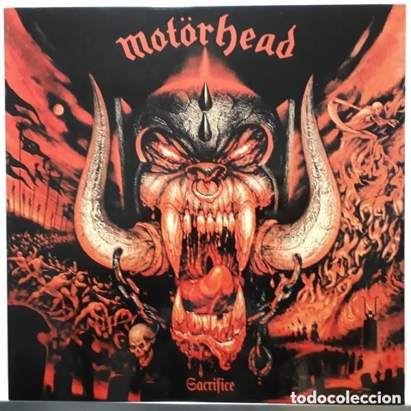 Discos de vinilo: MOTORHEAD - SACRIFICE ..LP DE EDICION EUROPEA - LIMITED EDICION NUEVO VINILO DE COLOR