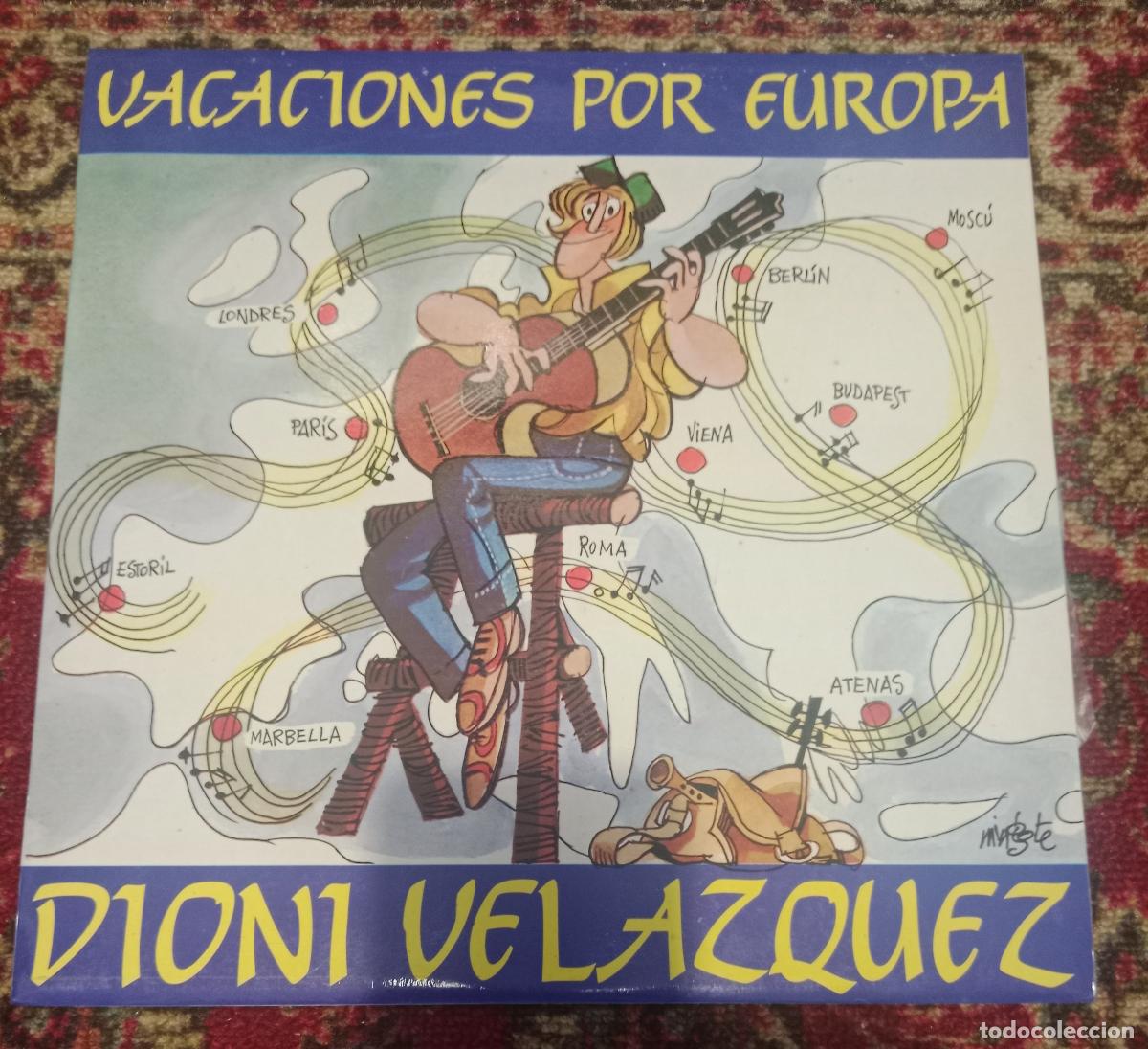 Discos de vinilo: Dioni Velazquez &ndash; Vacaciones Por Europa Lp Espa&ntilde;a 1981