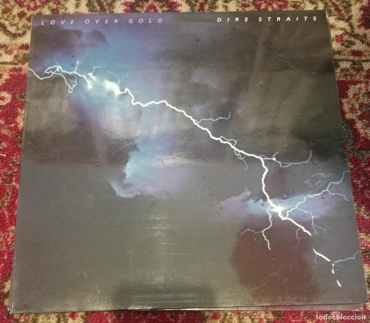 Discos de vinilo: Dire Straits &ndash; Love Over Gold Lp Espa&ntilde;a 1982