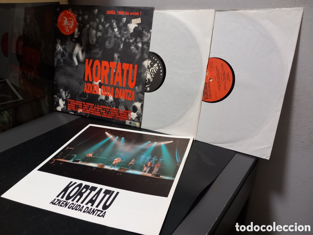 Discos de vinilo: ANTIGUO LP KORTATU AZKEN GUDA DANTZA ORIGINAL