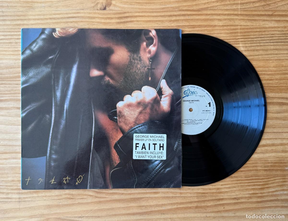 Dischi in vinile: George Michael - Faith. Spain 1987