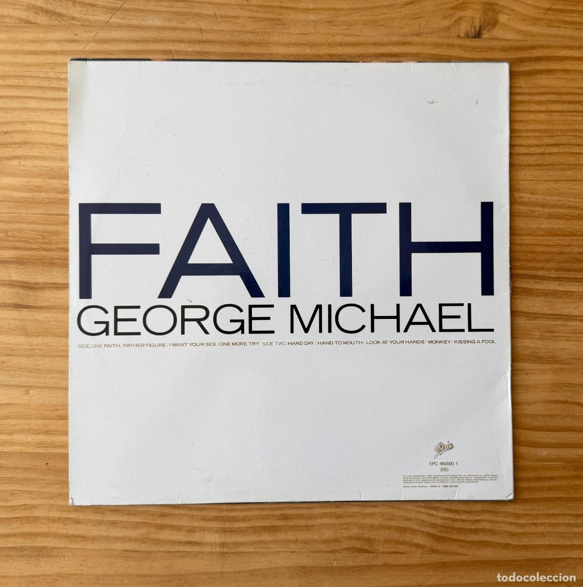 Discos de vinilo: George Michael - Faith. Spain 1987 - Foto 2