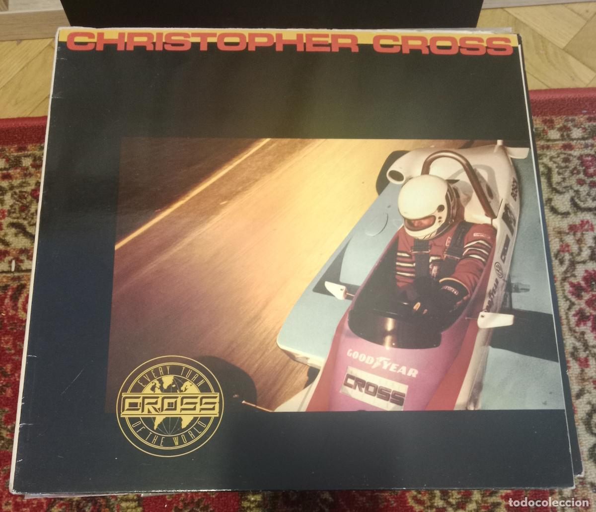 Discos de vinilo: Christopher Cross &ndash; Every Turn Of The World Lp Espa&ntilde;a 1985