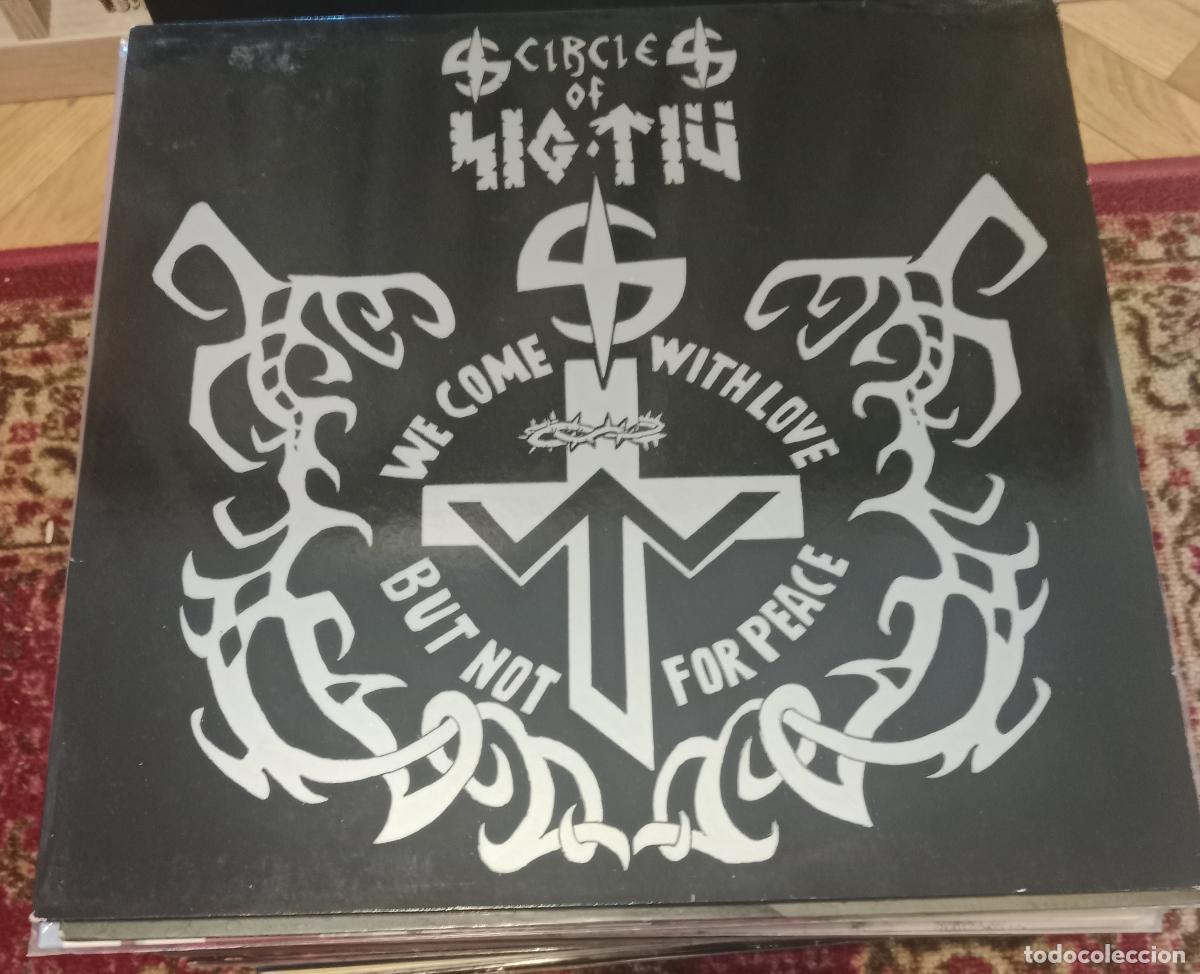 Discos de vinilo: Circle Of Sig&middot;Tiu &ndash; We Come With Love But Not For Peace Lp Alemania 1988