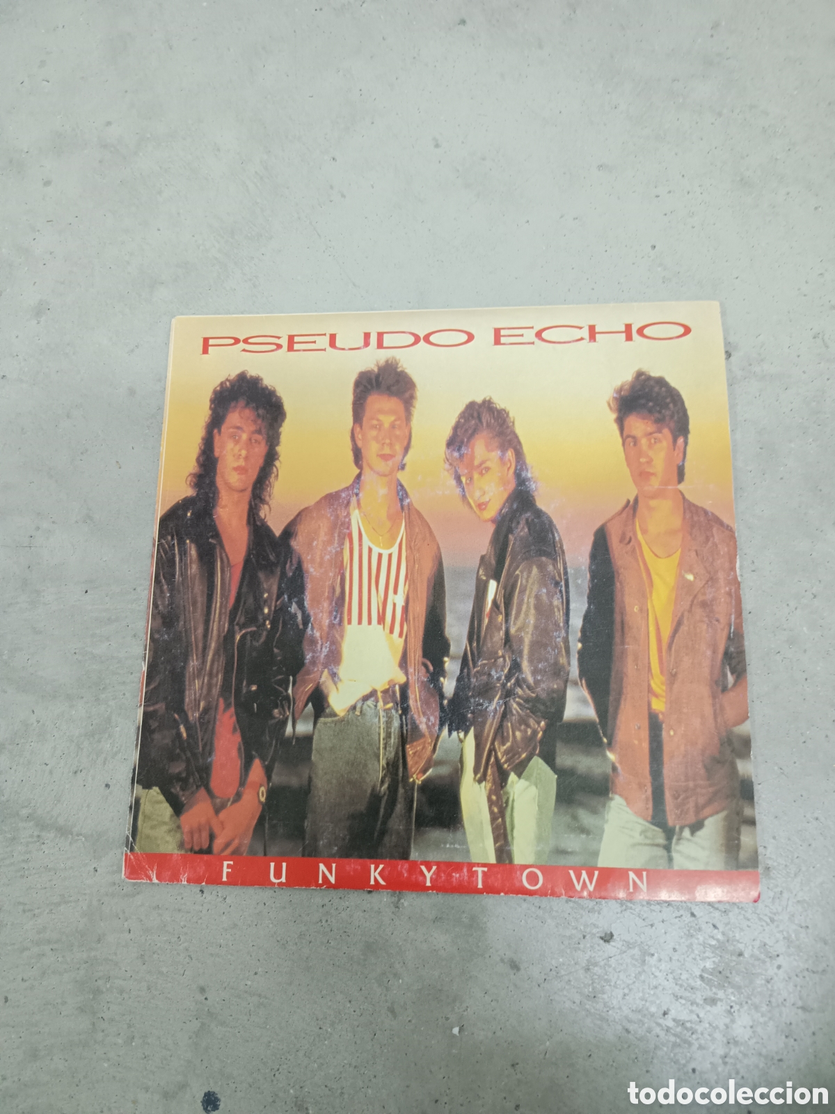 Discos de vinilo: PSEUDO ECHO - FUNKY TOWN + LIES ARE NOTHING SINGLE VINILO PROMOCIONAL EDITADO POR RCA EN 1987