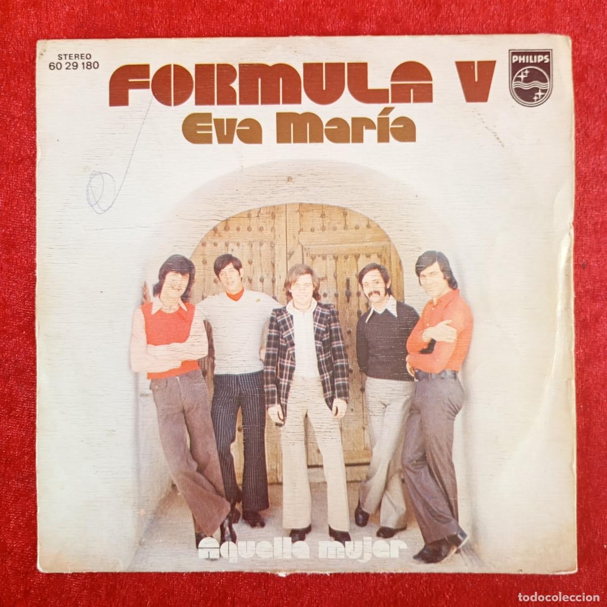 Discos de vinilo: FORMULA V - EVA MAR&Iacute;A - 60 29 180 - SINGLE - DISCO VINILO / 4184