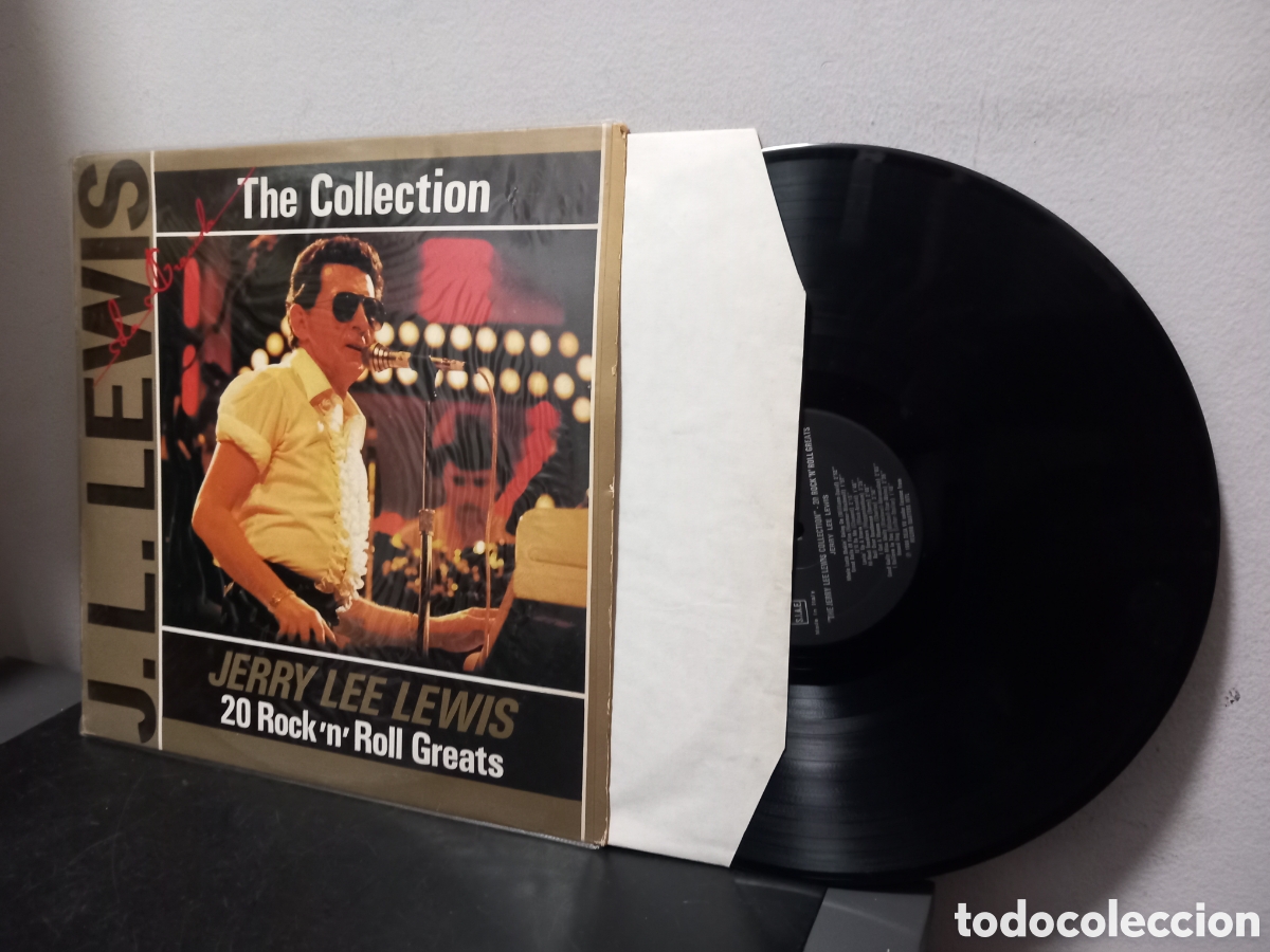 Discos de vinilo: ANTIGUO LP JERRY LEE LEWIS 20 ROCK'N ROLL GREATS ORIGINAL