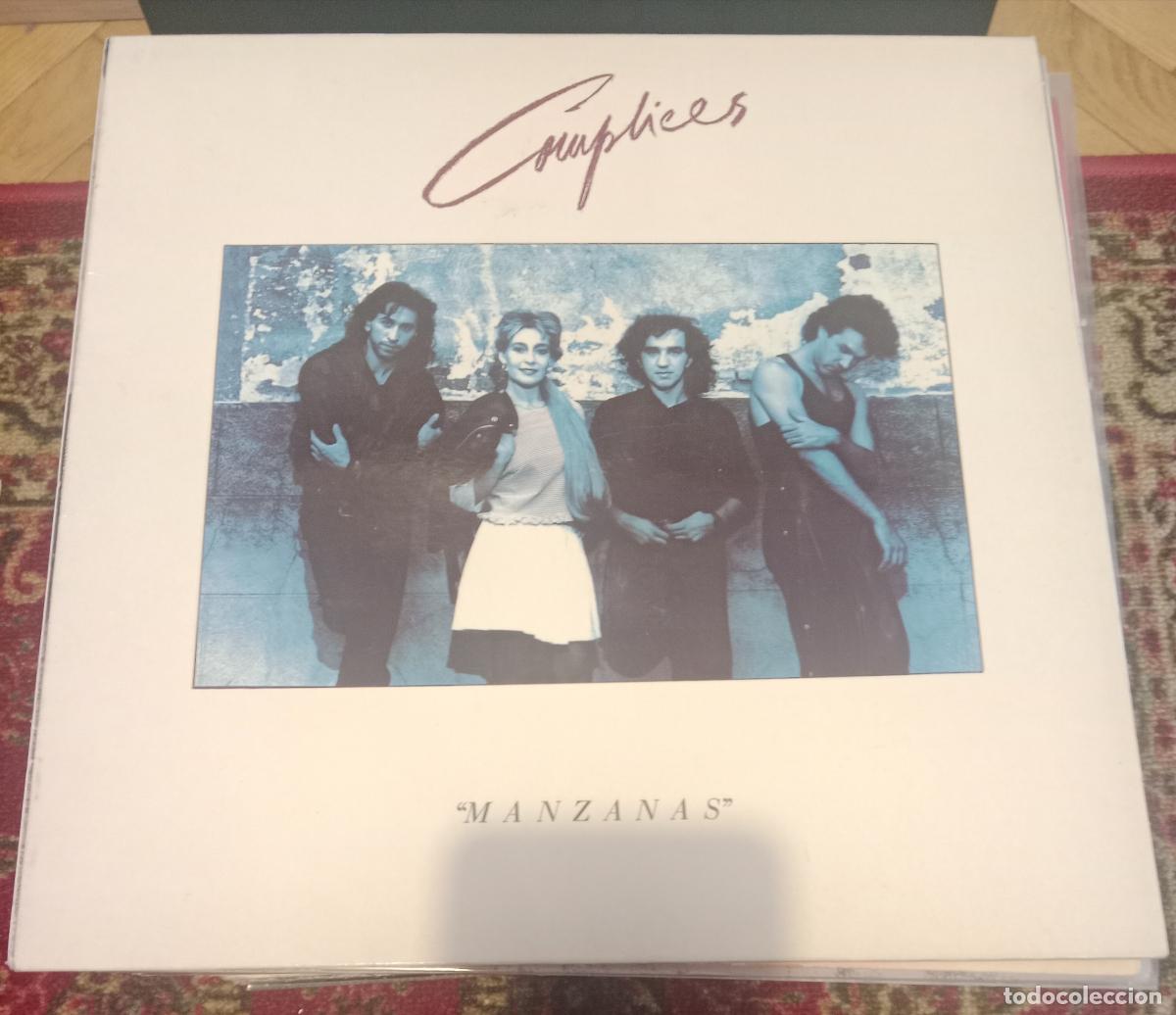 Discos de vinilo: C&oacute;mplices &lrm;&ndash; Manzanas Lp Espa&ntilde;a 1987