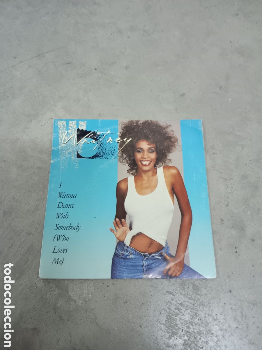 Discos de vinilo: SINGLE DE WHITNEY HOUSTON - I WANNA DANCE WITH SOMEBODY - 1987