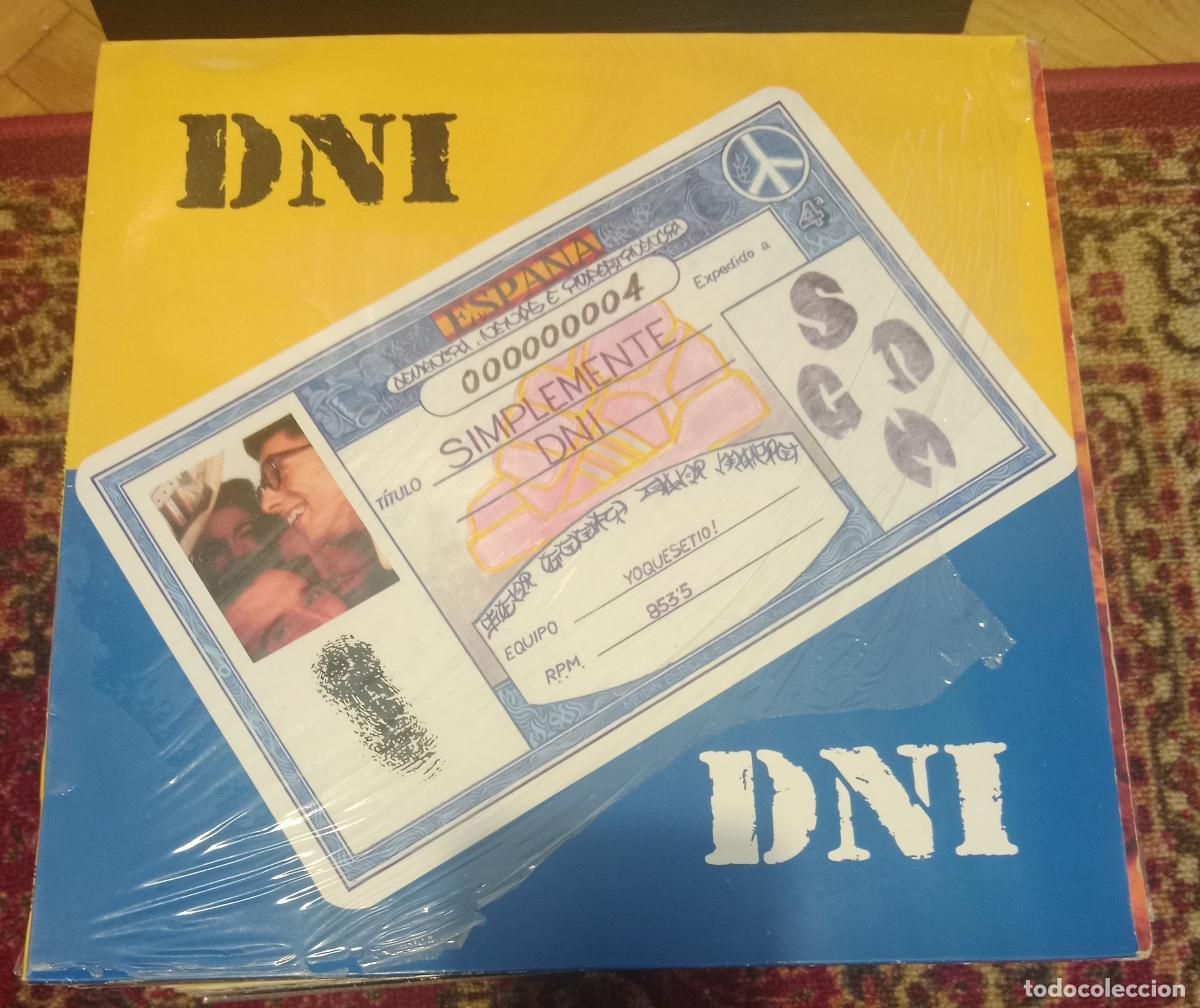 Discos de vinilo: DNI &ndash; Simplemente DNI Lp Espa&ntilde;a 1990