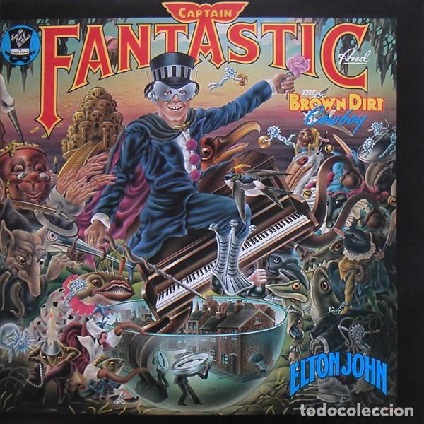 Discos de vinilo: vinilo Captain Fantastic And The Brown Dirt Cowboy Elton John