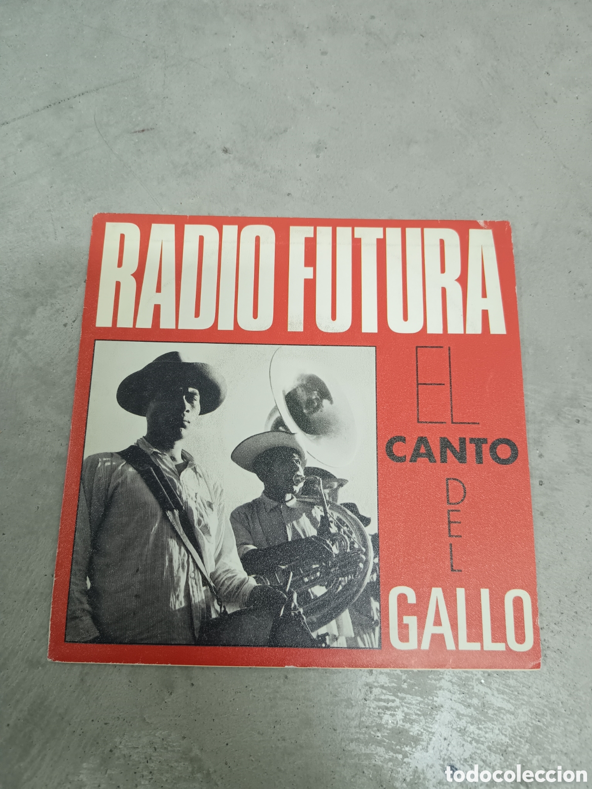 Discos de vinilo: RADIO FUTURA - EL CANTO DEL GALLO - LA MALA HORA - 1987