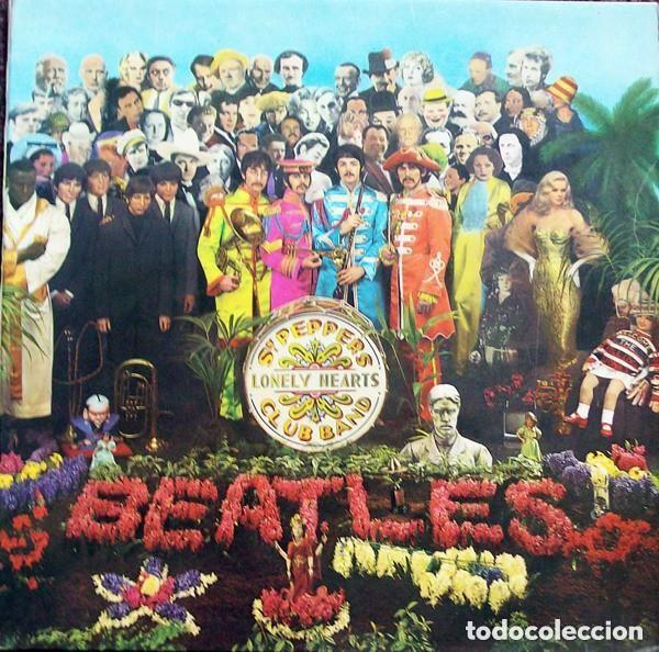 Discos de vinilo: THE BEATLES - SGT PEPPER&acute;S LONELY HEARTS CLUB BAND .. LP - GATEFOLD PARLOHPNR ..UK. REEDICION NUEVO