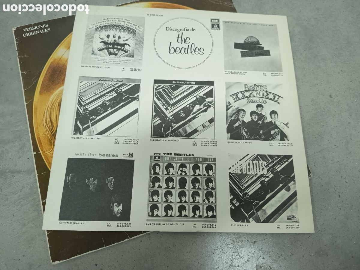 Discos de vinilo: LP THE BEATLES - 20 EXITOS DE ORO - 1979 - Foto 4