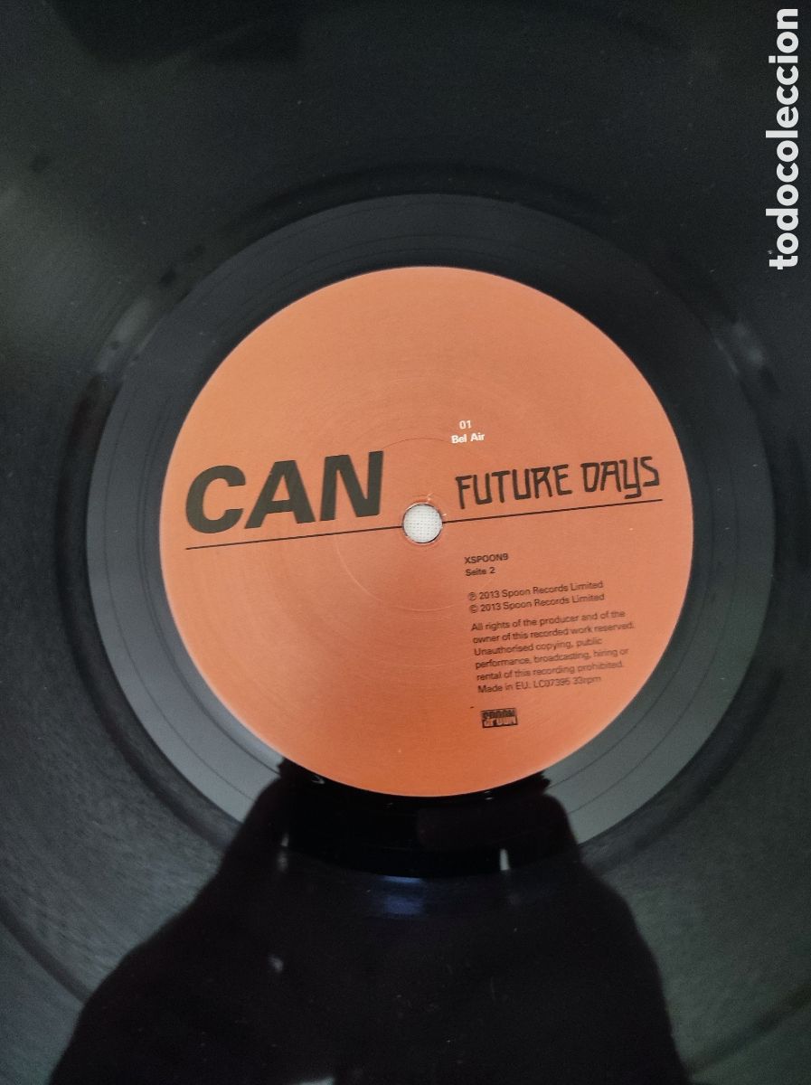 Discos de vinilo: CAN - FUTURE DAYS (2014) - Foto 6