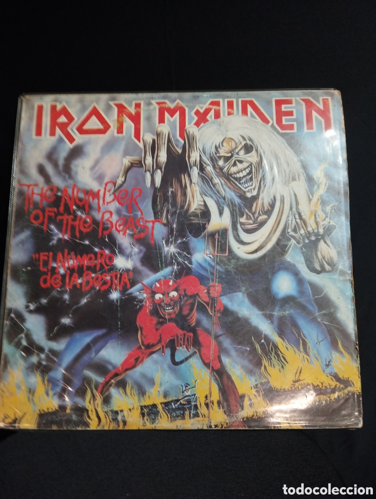 Discos de vinilo: Iron maiden , THE number of the beast
