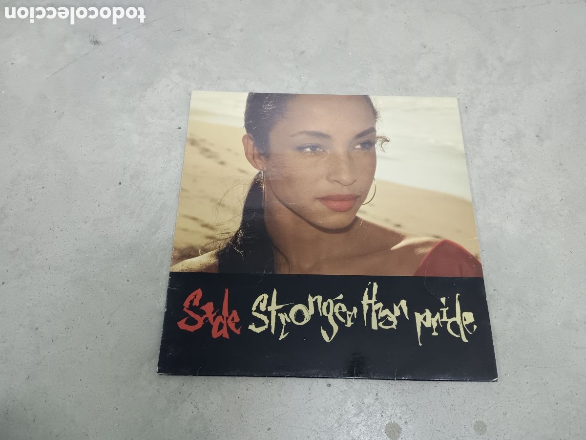 Discos de vinilo: LP SADE - STRONGER THAN PRIDE - CONTIENE ENCARTE - 1987